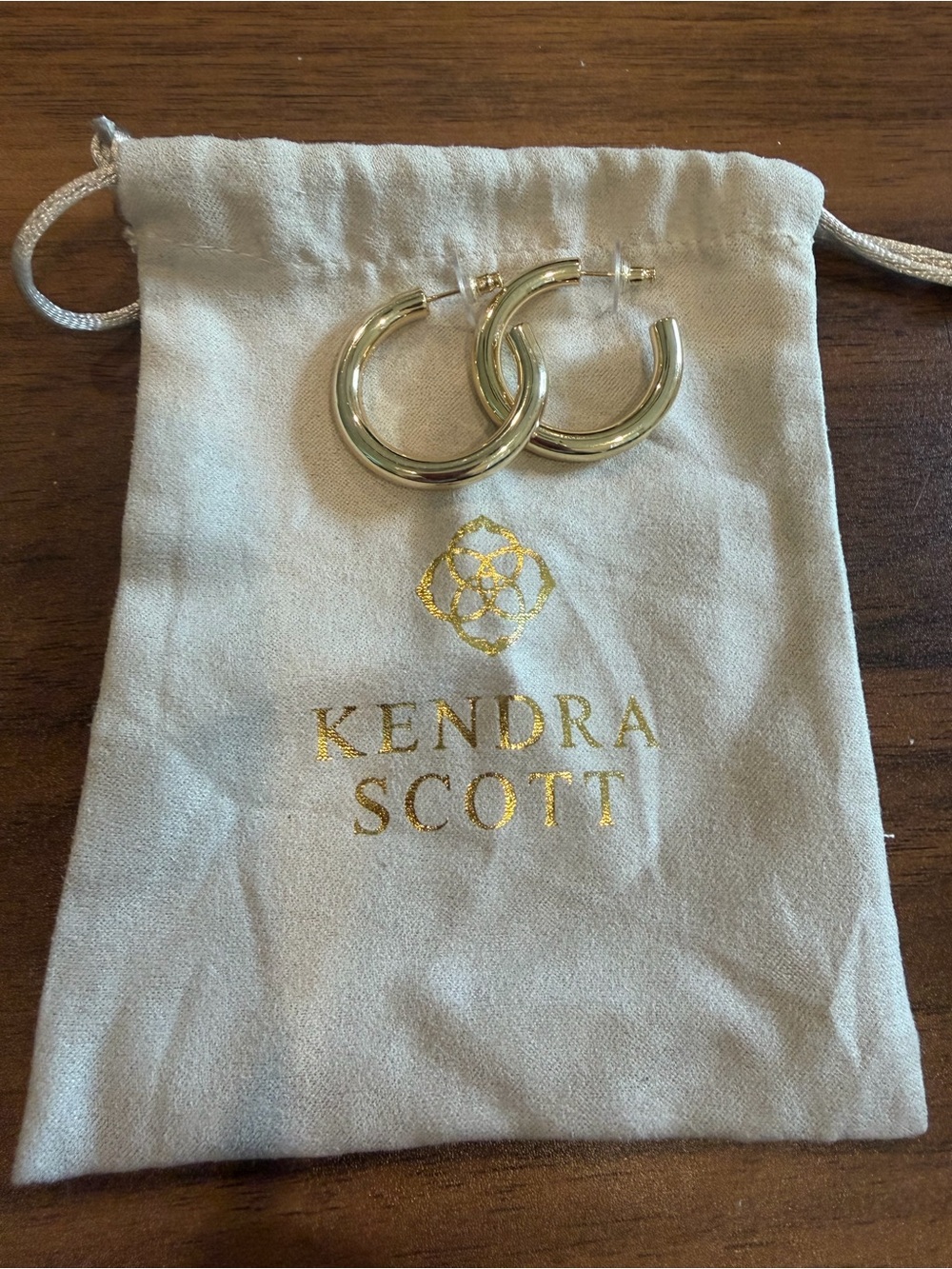 Kendra Scott Gold Hoop Earrings
